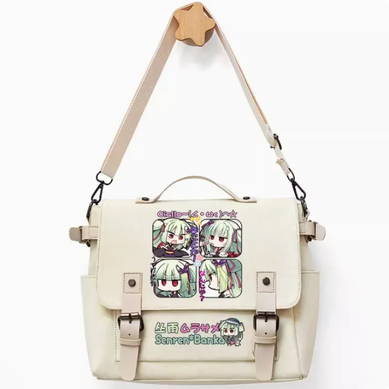 Anime Senren Banka Cosplay Casual Oxford Messenger Bag Schoolbag Shoulder Bag Student Teenager Gift B787
Anime Senren Banka Cosplay Casual Oxford Messenger Bag Schoolbag Shoulder Bag Student Teenager Gift B787