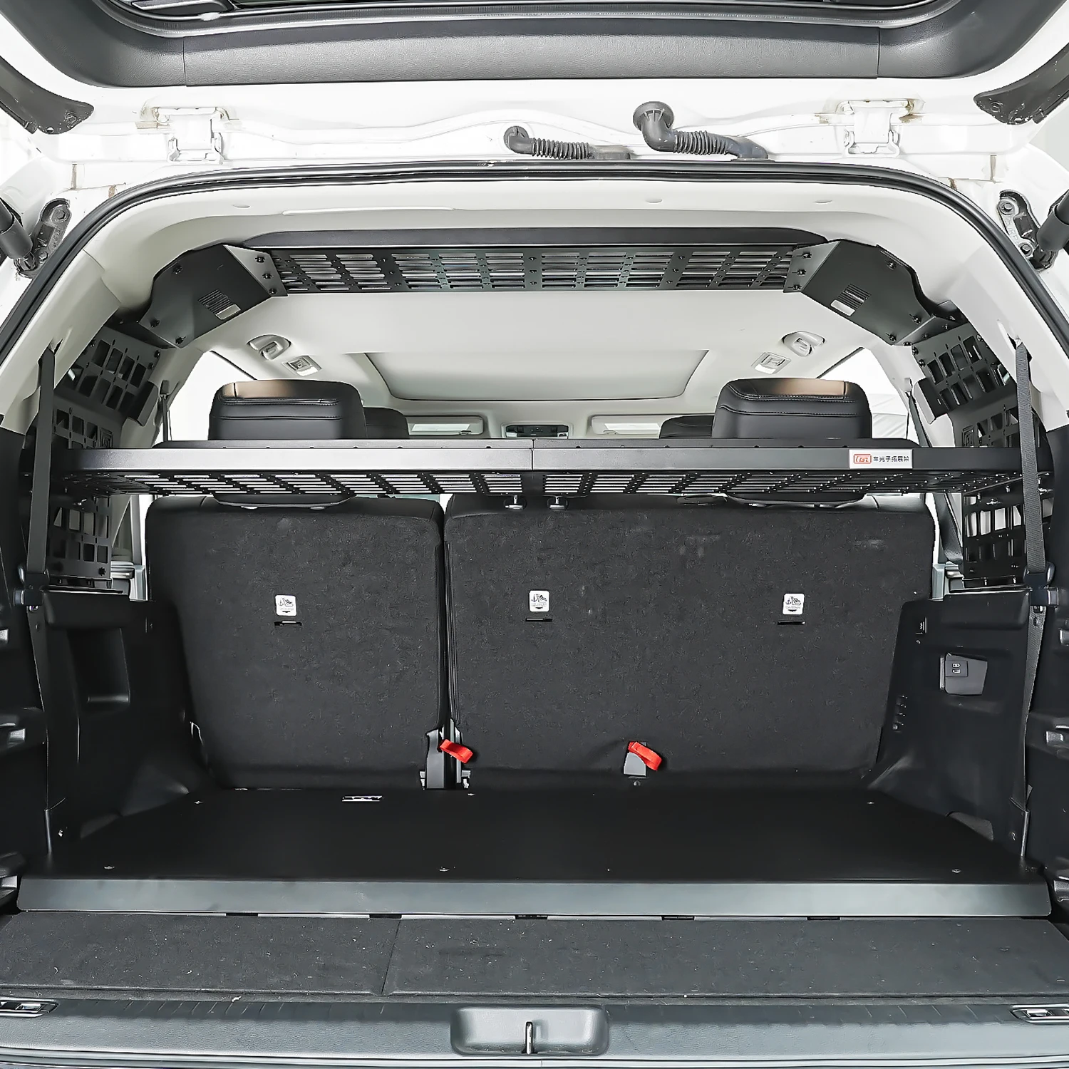 For Toyota Land Cruiser J250 Prado LC250 2024-2025 Molle Panel Side Panel Center Shelf Roof Rear Trunk Cargo Organizer Kit
For Toyota Land Cruiser J250 Prado LC250 2024-2025 Molle Panel Side Panel Center Shelf Roof Rear Trunk Cargo Organizer Kit