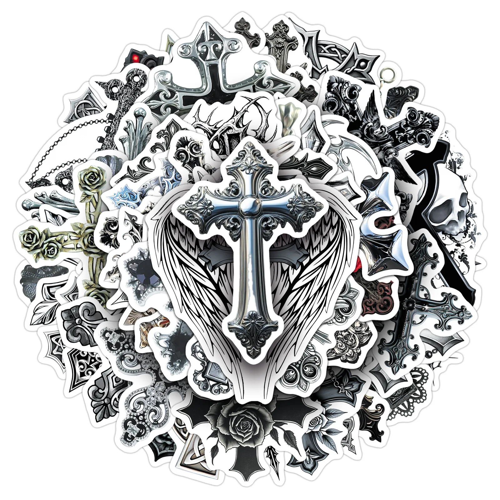 10/50 шт. ретро-наклейки с мультяшными крестами в темном готическом стиле для декора, DIY-игрушек, ноутбуков, гитар, автомобилей, велосипедов, скейтбордов, граффити-деколи
10/50 шт. ретро-наклейки с мультяшными крестами в темном готическом стиле для декора, DIY-игрушек, ноутбуков, гитар, автомобилей, велосипедов, скейтбордов, граффити-деколи