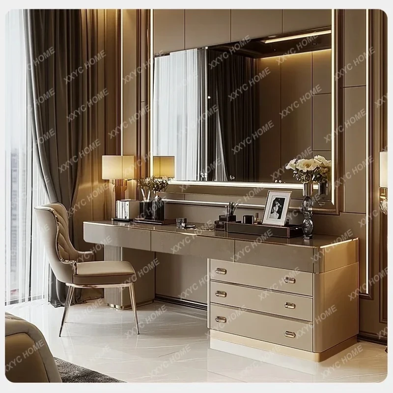 X-S Light Luxury Dresser, Chest, Integrated Modern Bedroom, Simple Makeup Table, Advanced Makeup Table HG
X-S Light Luxury Dresser, Chest, Integrated Modern Bedroom, Simple Makeup Table, Advanced Makeup Table HG