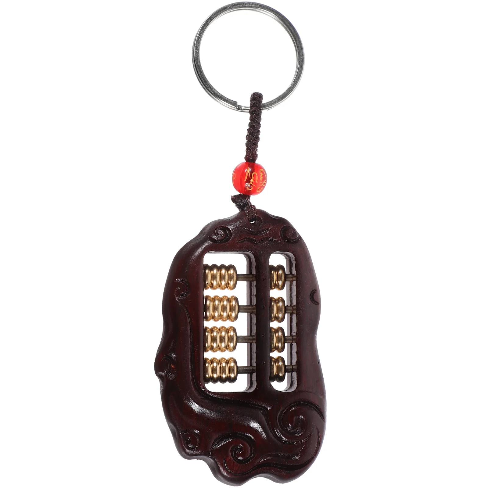 Mini Abacus Hand Piece Carved Cloud Pattern Brown Color Vintage Keychain Pendant Desk Ornament Retro Style Portable
Mini Abacus Hand Piece Carved Cloud Pattern Brown Color Vintage Keychain Pendant Desk Ornament Retro Style Portable