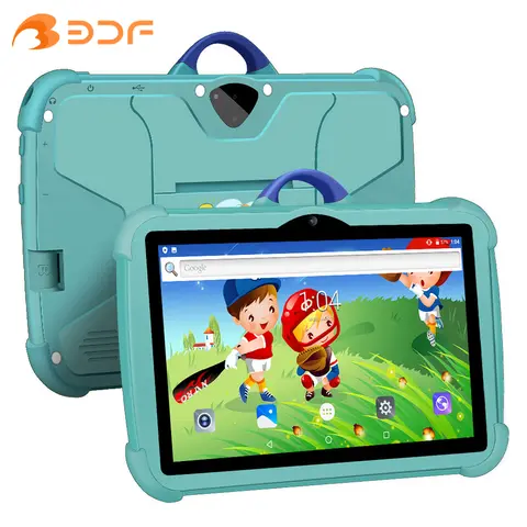 2024 Nuovo C8 Bambini Tablet 7 Pollici 5G WiFi Per Studio Educazione Tablet Regalo Di Compleanno Per Bambini 4GB di RAM 64GB di ROM Quad Core 4000mAh