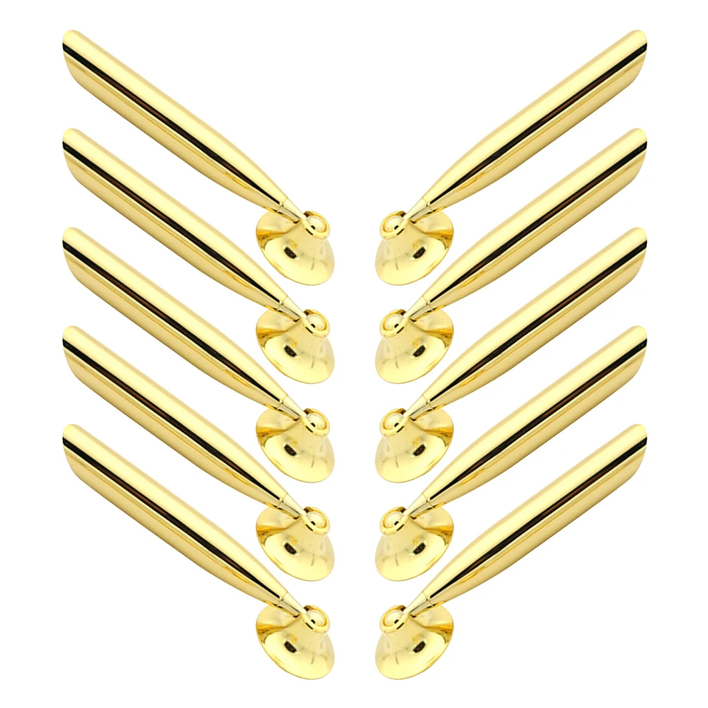 10 Pcs Pen Stand Single Holder Desk Unique Mini Metal Writing Display Pen Holder Stand for Office Home
10 Pcs Pen Stand Single Holder Desk Unique Mini Metal Writing Display Pen Holder Stand for Office Home