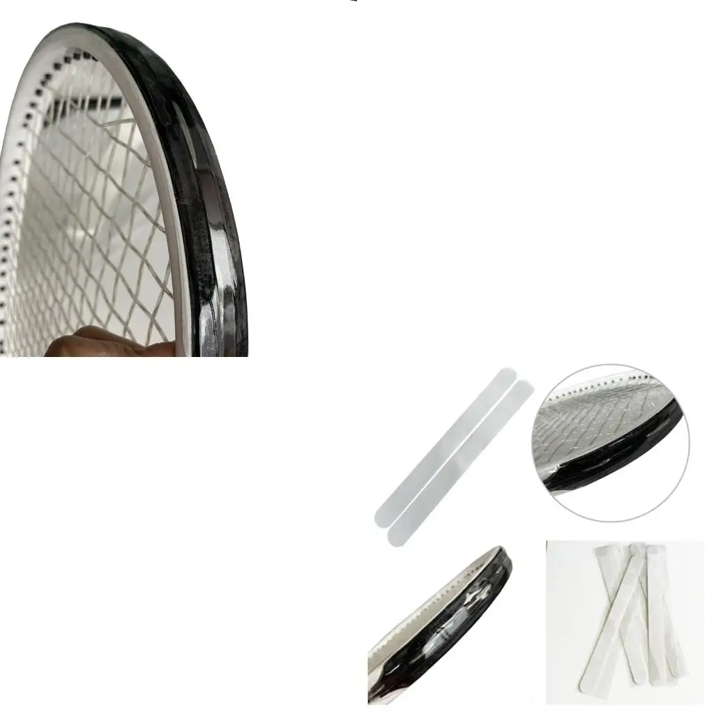 Tennis Rackets Paddle Head Protections Tape Racquet Head Guard Badmintons Rackets Head Protector Clear Sticker