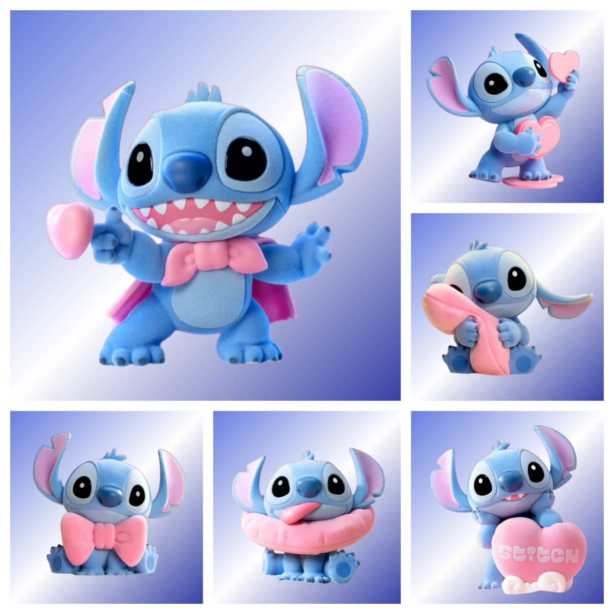 Disney Stitch Sweet Pink Series Blind Box Cute Plush Figures Display Item Toy Ornament Handmade Figurine Collectible Gift
Disney Stitch Sweet Pink Series Blind Box Cute Plush Figures Display Item Toy Ornament Handmade Figurine Collectible Gift