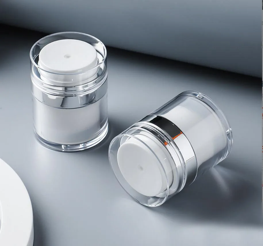 15g white plastic acrylic airless jar pot tin essence moisture cream gel foundation lotion emulsion skin care cosmetic packing
15g white plastic acrylic airless jar pot tin essence moisture cream gel foundation lotion emulsion skin care cosmetic packing