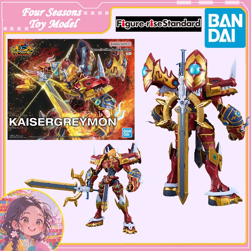 Fast Shipping Bandai Anime Digimon Adventure Figure-rise FRS KAISERGREYMON Original Model Toy Action Figure Collectible Children
Fast Shipping Bandai Anime Digimon Adventure Figure-rise FRS KAISERGREYMON Original Model Toy Action Figure Collectible Children