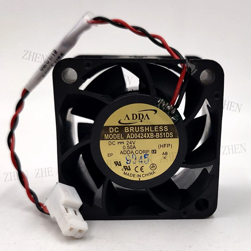 S New for ADDA AD0424XB-B51DS 24V 0.50A 2-Wire Cooling Fan#QW
S New for ADDA AD0424XB-B51DS 24V 0.50A 2-Wire Cooling Fan#QW