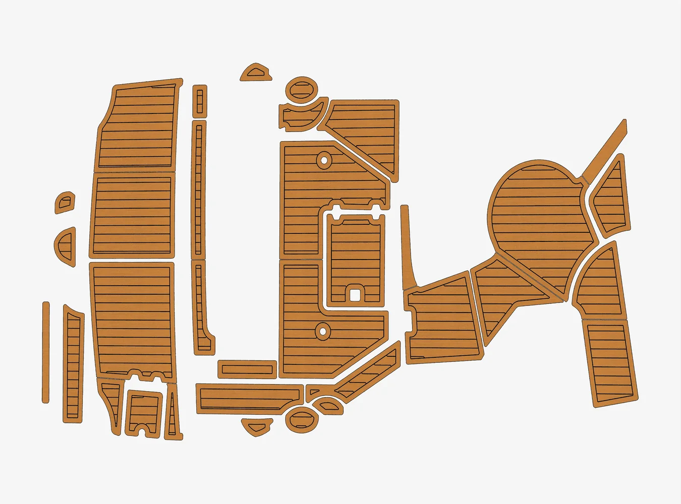 2004-2006 Regal 3560 1/4" 6mm EVA foam Non-Slip PVC Teak Decking marine Mat aqua seadek carpet Marine Floor
2004-2006 Regal 3560 1/4" 6mm EVA foam Non-Slip PVC Teak Decking marine Mat aqua seadek carpet Marine Floor