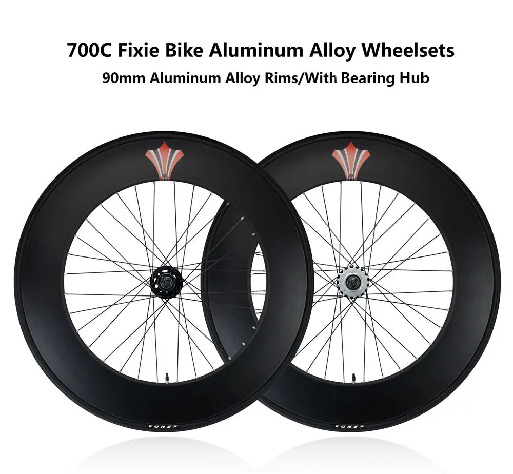 700C 88MM 90MM Fixed Gear Bike Wheels Aluminum Alloy Flip-flop 36H Fixie Track Wheelset Single Speed Racing Wheel set
700C 88MM 90MM Fixed Gear Bike Wheels Aluminum Alloy Flip-flop 36H Fixie Track Wheelset Single Speed Racing Wheel set