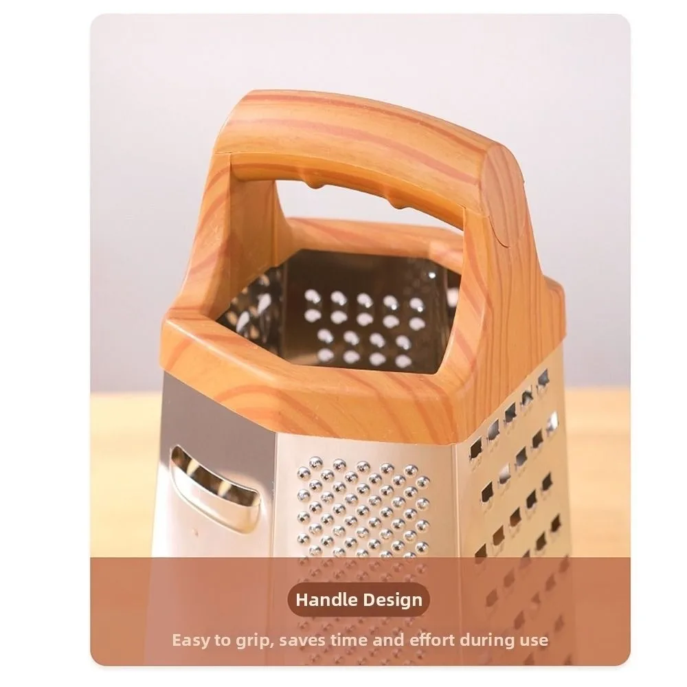 Stainless Steel Vegetables Cutter Multipurpose 4/6 Sided Cheese Graters Manual Non-Slip Handle Food Shredder Kitchen Use
Stainless Steel Vegetables Cutter Multipurpose 4/6 Sided Cheese Graters Manual Non-Slip Handle Food Shredder Kitchen Use