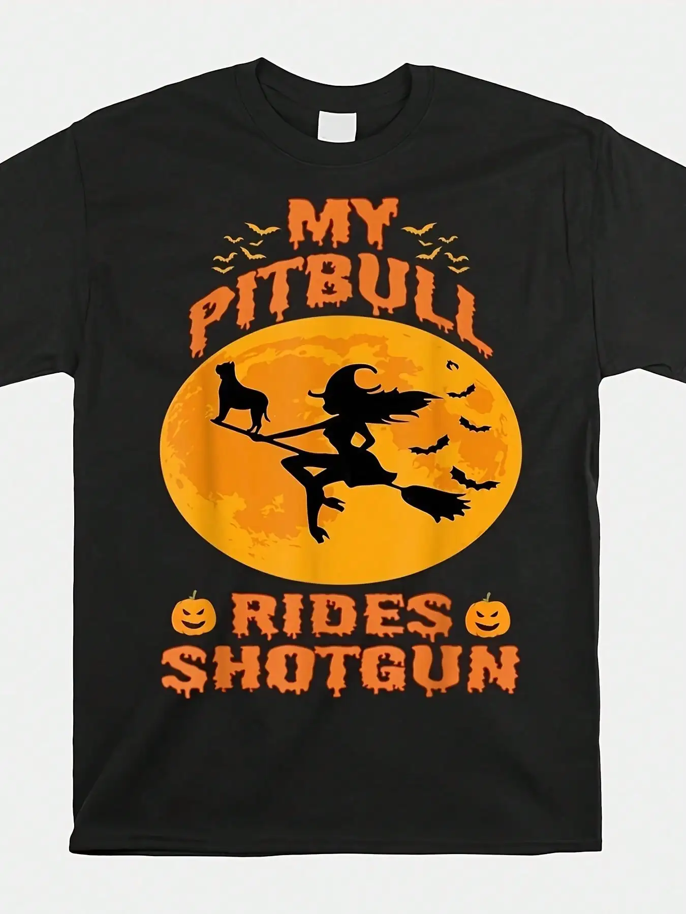 Funny Witches Pumpkin Halloween Pitbull T-Shirt Humorous Graphic Tee For Dog Lovers Pumpkin Enthusiasts And Halloween Fans
Funny Witches Pumpkin Halloween Pitbull T-Shirt Humorous Graphic Tee For Dog Lovers Pumpkin Enthusiasts And Halloween Fans