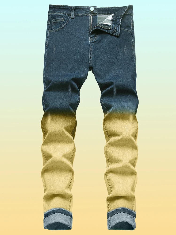 High Street Men's Ripped Slim Fit Jeans Retro Stretch Youth Trousers Foreign Trade Wholesale Fashionable Streetwear
High Street Men's Ripped Slim Fit Jeans Retro Stretch Youth Trousers Foreign Trade Wholesale Fashionable Streetwear