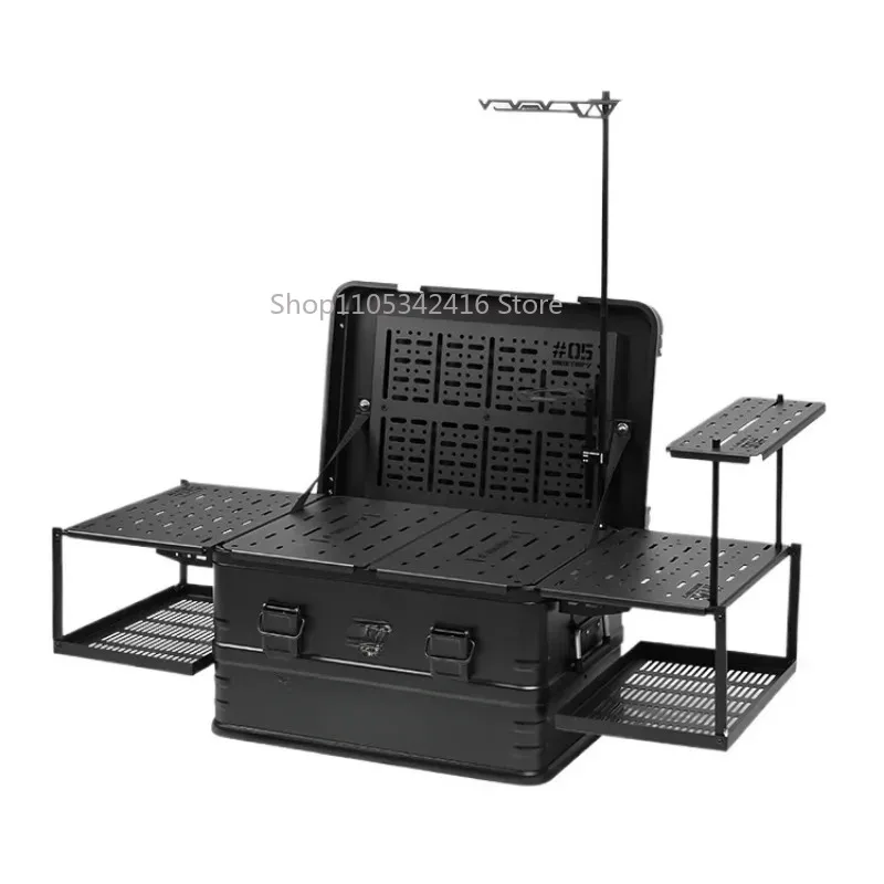 Portable Folding Aluminum Storage Box, Multifunctional Organizer with Partition for Outdoor Camping, Hiking & Kitchen Use
Portable Folding Aluminum Storage Box, Multifunctional Organizer with Partition for Outdoor Camping, Hiking & Kitchen Use