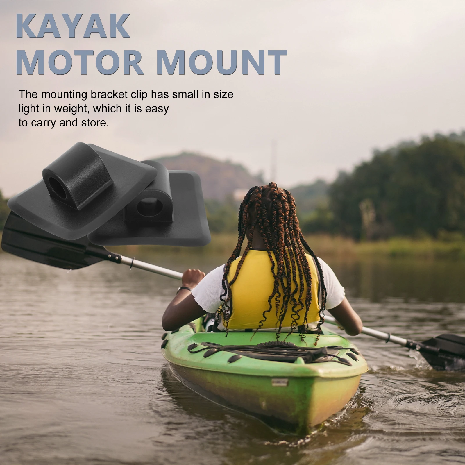 2 Pcs Kayak Accessories Motor Buckle Bracket Inflatable Boat Engine Holder Black Plastic
2 Pcs Kayak Accessories Motor Buckle Bracket Inflatable Boat Engine Holder Black Plastic