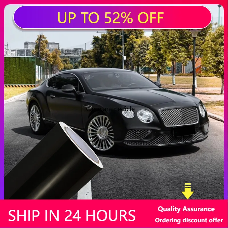 Matte glazed satin black Car Wrap Film Auto Plastic Auto Plastic Assurance Air passage pattern Stickers Covering Foil 1.52x17m
Matte glazed satin black Car Wrap Film Auto Plastic Auto Plastic Assurance Air passage pattern Stickers Covering Foil 1.52x17m