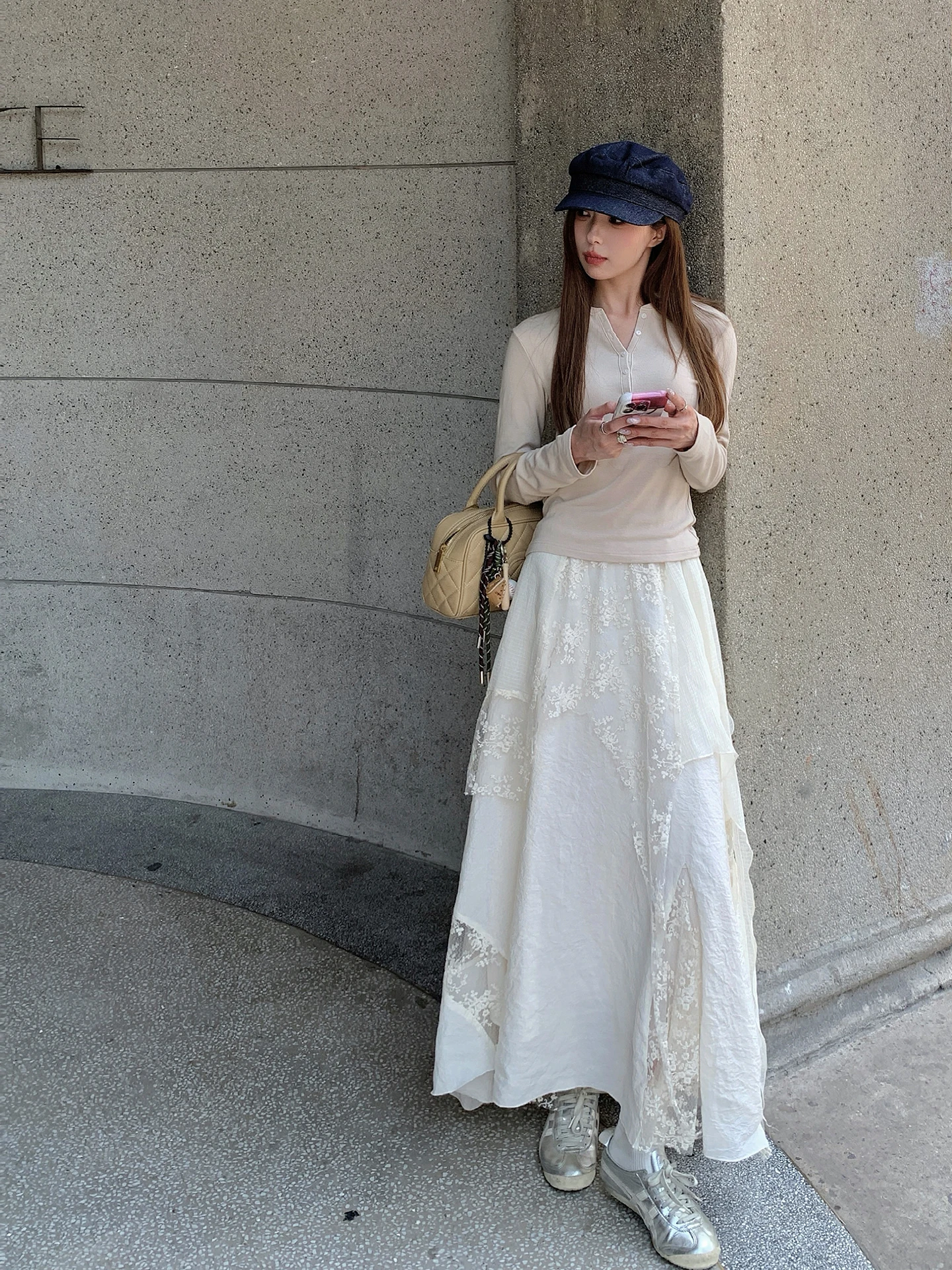 LingLai Heavy Embroidery Mesh Split Skirt High Waist Midi Slimming Umbrella Skirt Women's Commute Style Pleated Skirt
LingLai Heavy Embroidery Mesh Split Skirt High Waist Midi Slimming Umbrella Skirt Women's Commute Style Pleated Skirt