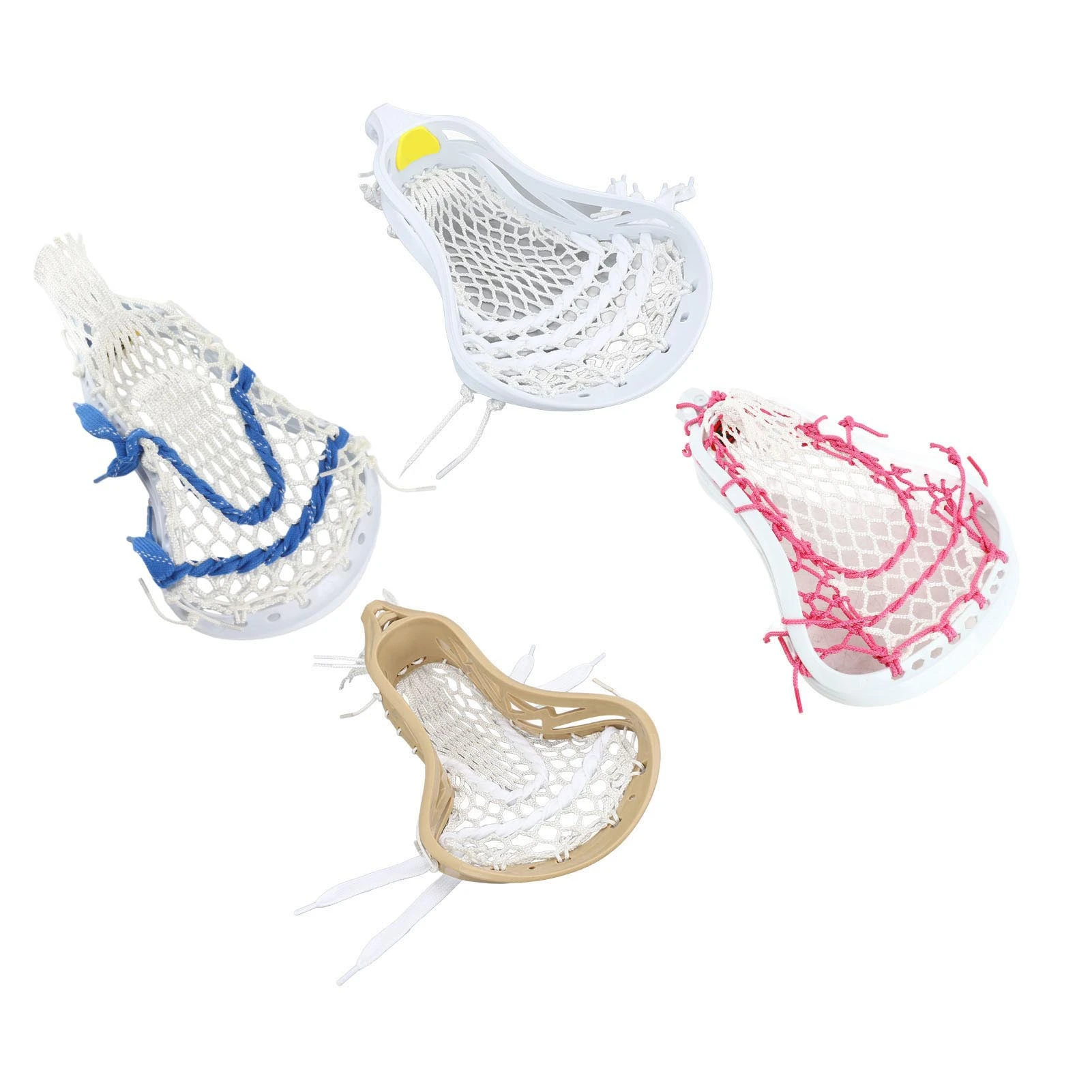 Head Mesh Strung Wear Proof Nylon Stick Heads for Training Competition Mesh Strung Stick Heads
Head Mesh Strung Wear Proof Nylon Stick Heads for Training Competition Mesh Strung Stick Heads