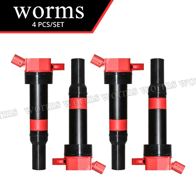 Worms High Performance Ignition Coil Racing 4PCS Set For Hyundai Elantra Kia Soul 1.8L 2.0L
Worms High Performance Ignition Coil Racing 4PCS Set For Hyundai Elantra Kia Soul 1.8L 2.0L