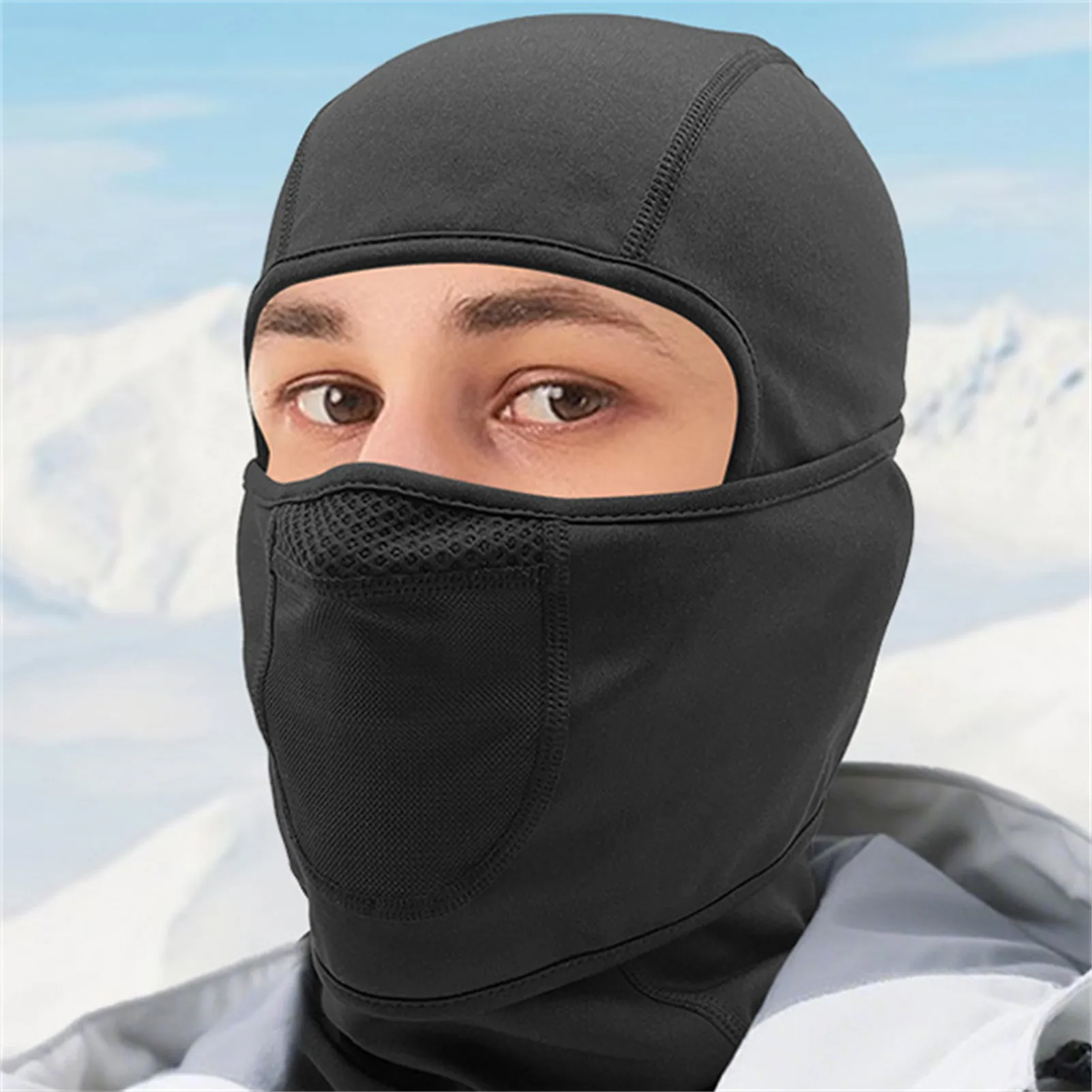 Зимняя маска-балаклава, мотоциклетная утолщенная ветрозащитная теплая полнолицевая маска, термозащитный головной убор для занятий спортом на открытом воздухе, велоспорта/лижного спорта
Зимняя маска-балаклава, мотоциклетная утолщенная ветрозащитная теплая полнолицевая маска, термозащитный головной убор для занятий спортом на открытом воздухе, велоспорта/лижного спорта