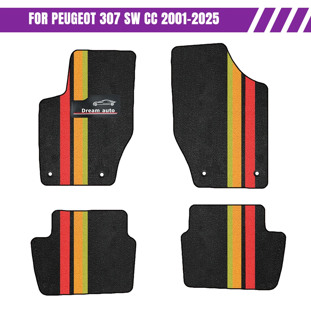 Custom Car Floor Mats For Peugeot 307 SW CC 2001-2025 Waterproof Auto Carpets Foot Coche Accessorie
Custom Car Floor Mats For Peugeot 307 SW CC 2001-2025 Waterproof Auto Carpets Foot Coche Accessorie