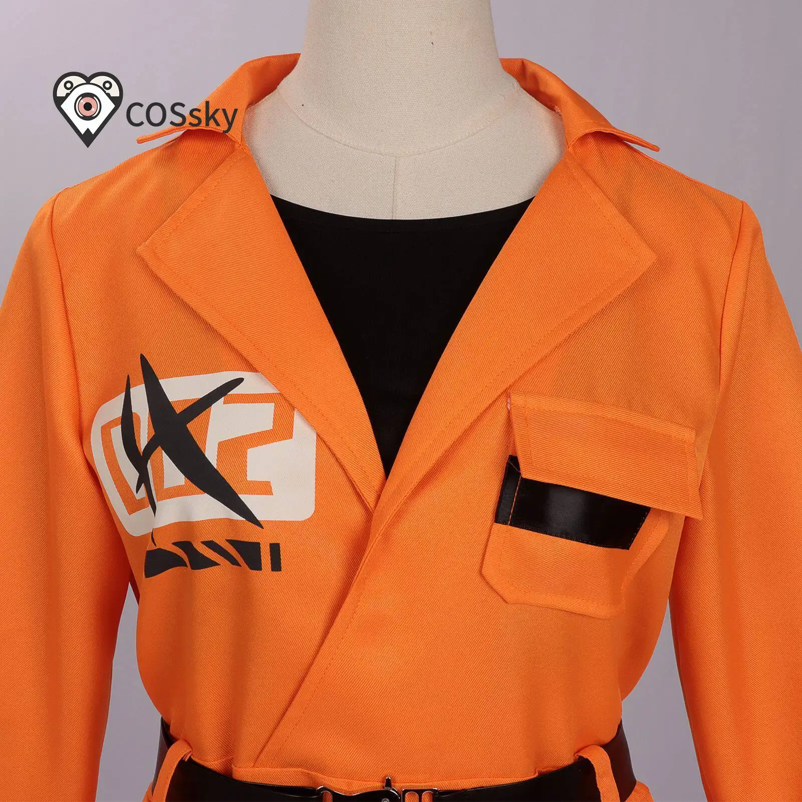 Neverness To Everness Zero Cosplay Costume Zero Woman Man prisoner Cosplay Costume Halloween Carnival Orange jumpsuit Vest Belt
Neverness To Everness Zero Cosplay Costume Zero Woman Man prisoner Cosplay Costume Halloween Carnival Orange jumpsuit Vest Belt