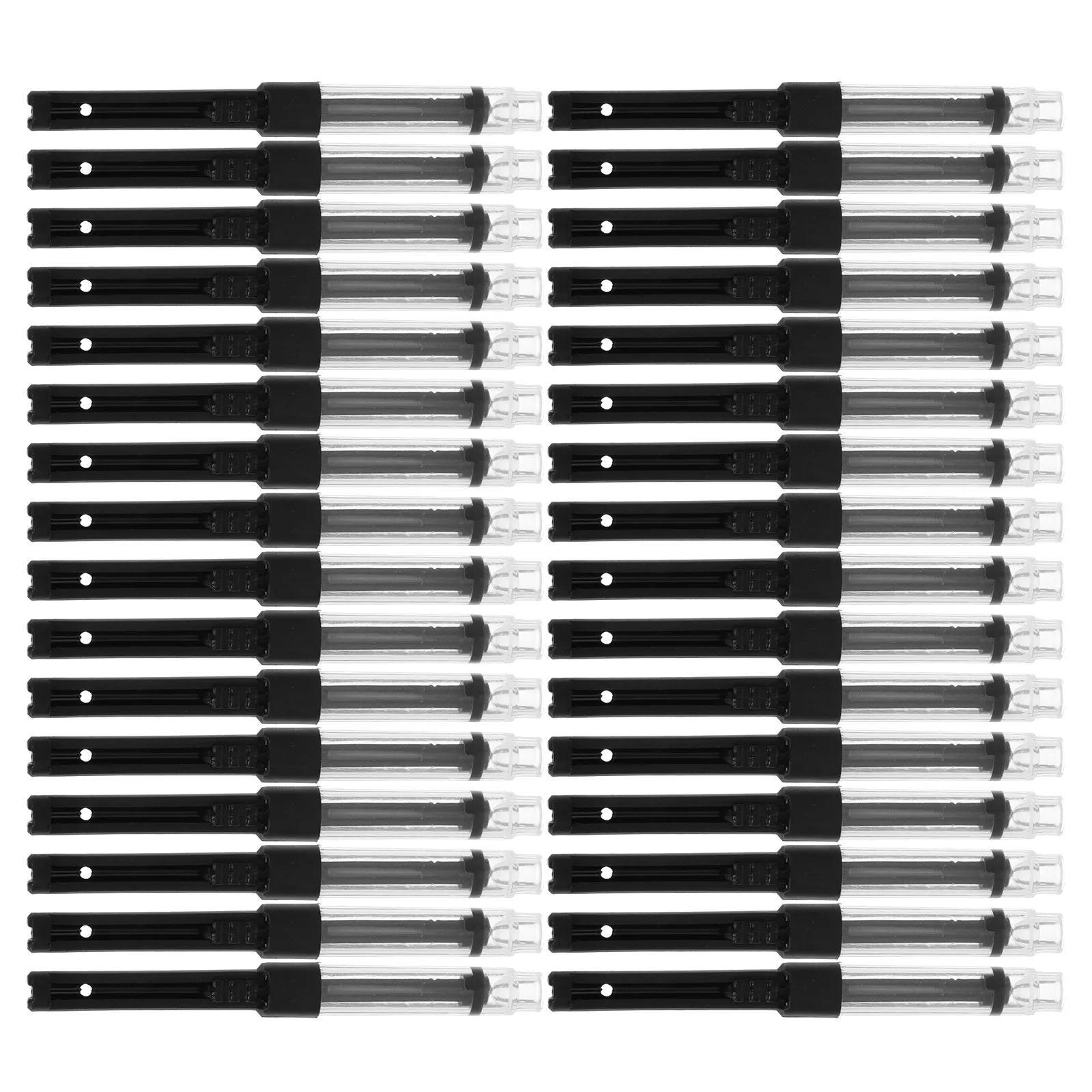 50Pcs Fountain Pen Converter Plastic Empty Cartridge Refillable Ink Container Tool for Fountain Pen Accessories Precise Ink
50Pcs Fountain Pen Converter Plastic Empty Cartridge Refillable Ink Container Tool for Fountain Pen Accessories Precise Ink