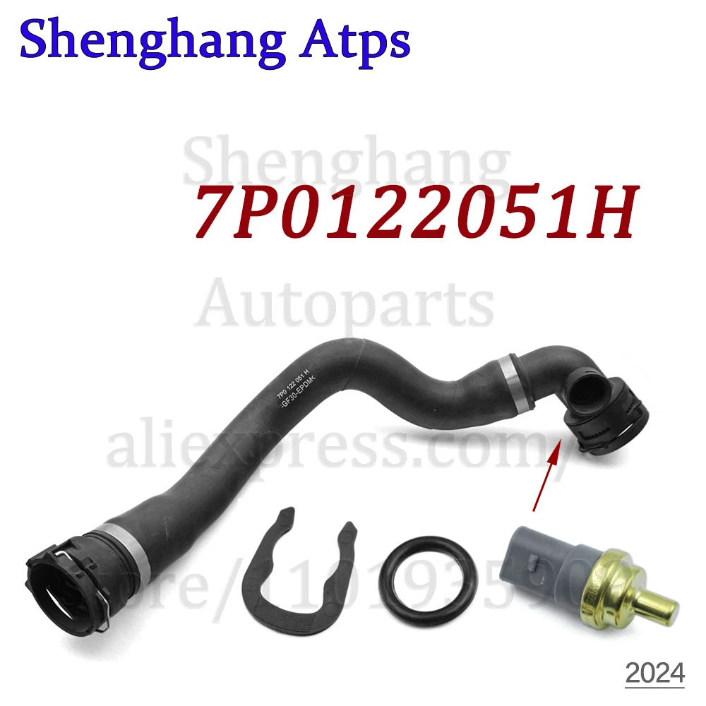 Upper Coolant Radiator Hose With Quick Release Coupling For VW Touareg Cayenne 2011-2017 7P0122051H 7P0-122-051-H 95810640240
Upper Coolant Radiator Hose With Quick Release Coupling For VW Touareg Cayenne 2011-2017 7P0122051H 7P0-122-051-H 95810640240