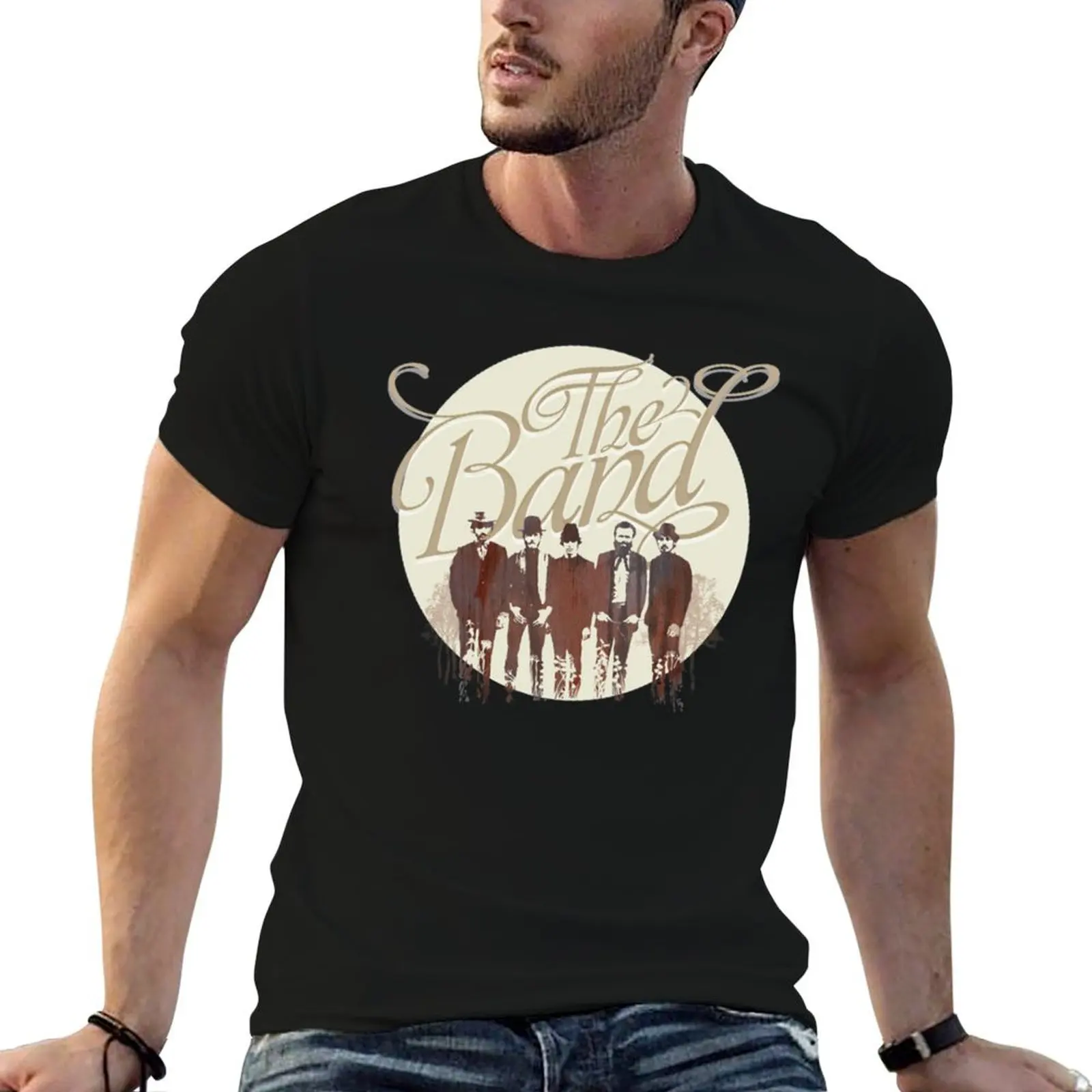 The Band Music Gift THE BAND music gift tees T-Shirt plain summer shirt mens clothing
The Band Music Gift THE BAND music gift tees T-Shirt plain summer shirt mens clothing