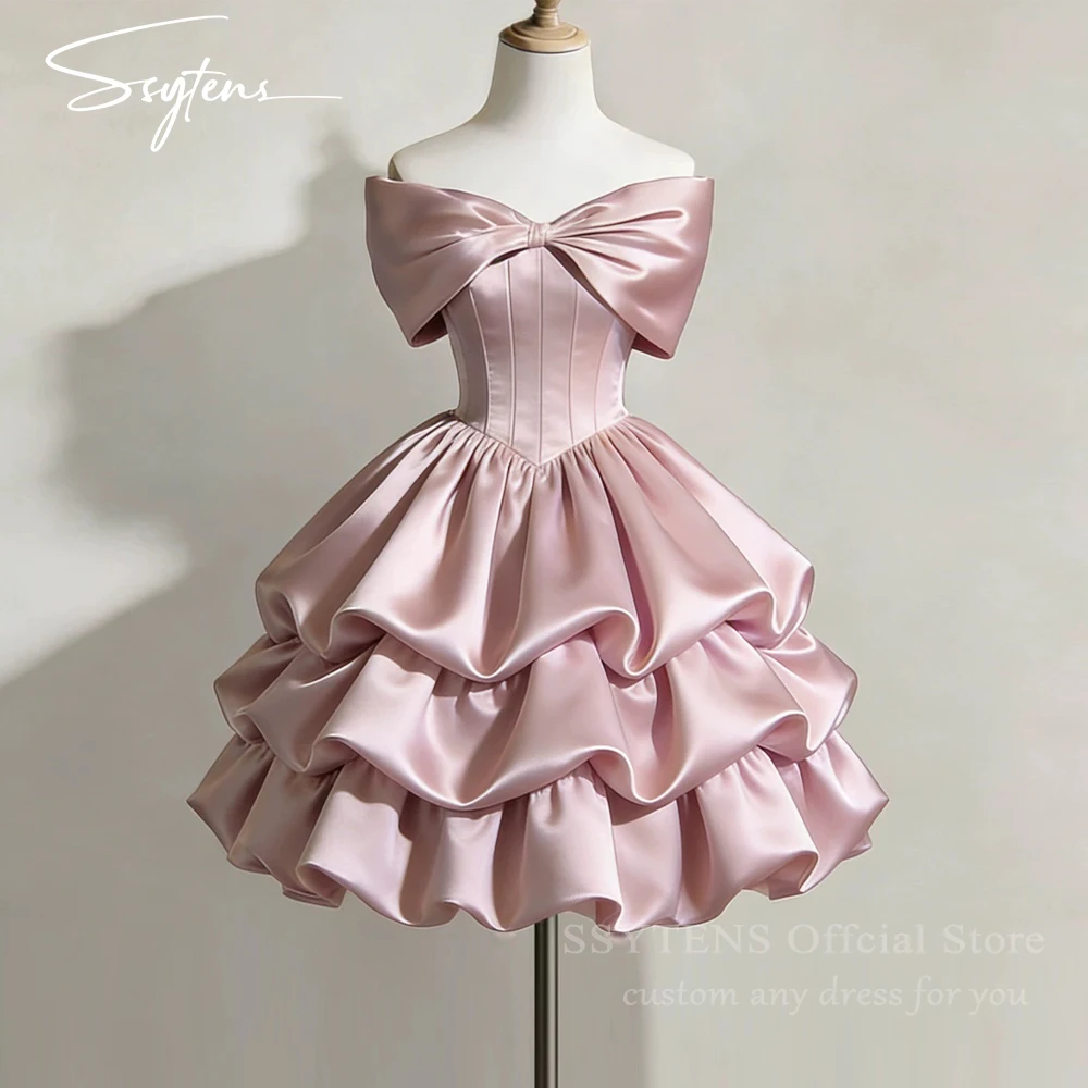 SSYTENS Tiered Graduation Dress Homecoming Dresses For Teen Customized Sweet 15 16 Mini Evening Prom Gowns платье на выпускной
SSYTENS Tiered Graduation Dress Homecoming Dresses For Teen Customized Sweet 15 16 Mini Evening Prom Gowns платье на выпускной