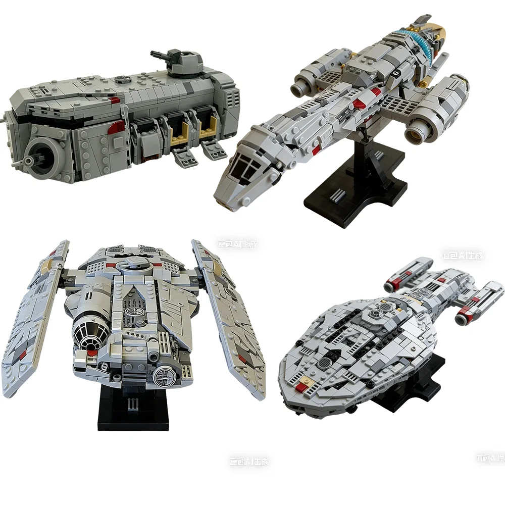 4 уникальных модификации MOC: Классический научно-фантастический космический корабль-тарелка, строительные блоки Galaxy Explorer, кирпичики, подарки на день рождения для детей и взрослых, игрушки
4 уникальных модификации MOC: Классический научно-фантастический космический корабль-тарелка, строительные блоки Galaxy Explorer, кирпичики, подарки на день рождения для детей и взрослых, игрушки