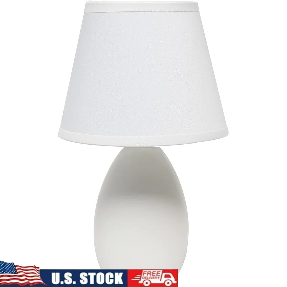 Mini Ceramic Table Desk Lamp Oval Shape Fabric Shade Bedroom Living Room Office Kids Room 40W E12 Bulb Not Included
Mini Ceramic Table Desk Lamp Oval Shape Fabric Shade Bedroom Living Room Office Kids Room 40W E12 Bulb Not Included