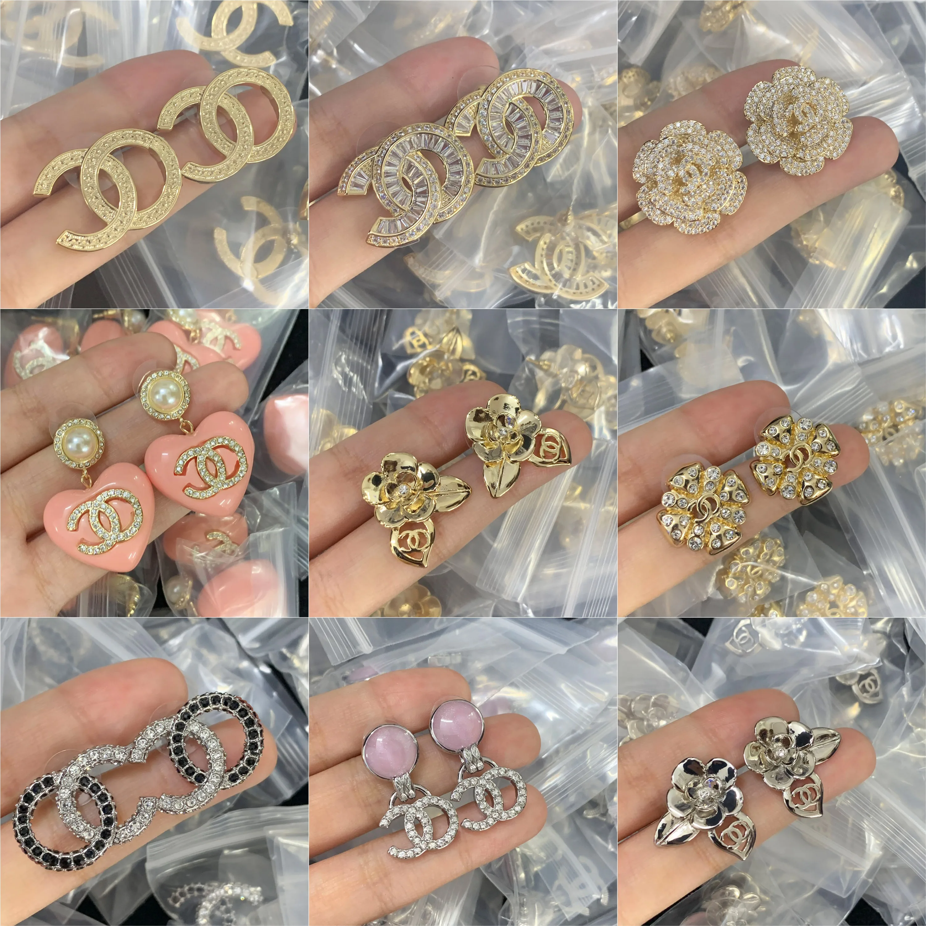 2026 new Chan stud earrings double C sweet elegant vibe fit young girls daily dressing, affordable price
2026 new Chan stud earrings double C sweet elegant vibe fit young girls daily dressing, affordable price