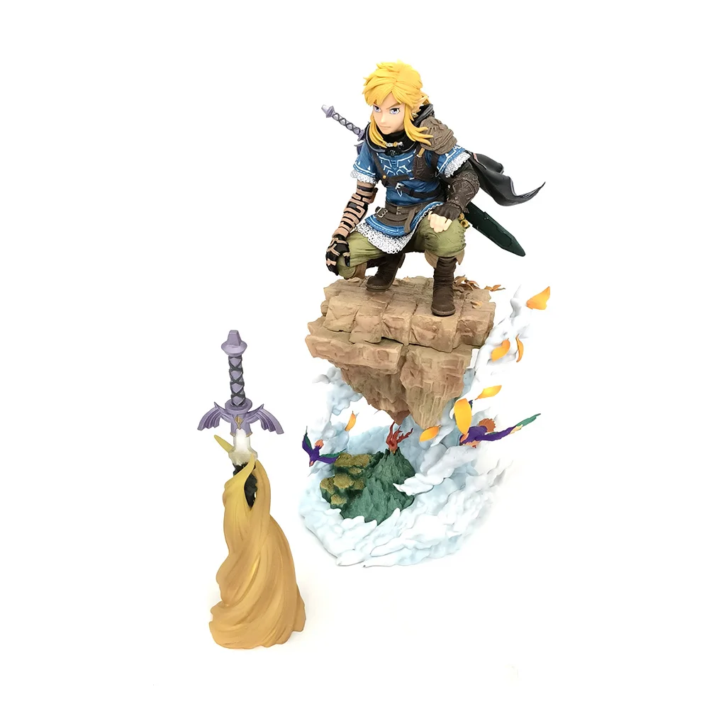 38CM The Legend Of Zelda Figure Link Figures Statue Anime Periphery Model Dolls Desk Decoration Kids Toy New Year Gifts
38CM The Legend Of Zelda Figure Link Figures Statue Anime Periphery Model Dolls Desk Decoration Kids Toy New Year Gifts
