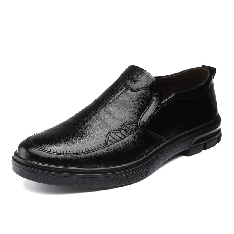 Мужские повседневные лоферы Leather oes Faion без шнуровки, дышащие, с круглым носком, на плоской подошве, на резиновой подошве, удобная повседневная одежда
Мужские повседневные лоферы Leather oes Faion без шнуровки, дышащие, с круглым носком, на плоской подошве, на резиновой подошве, удобная повседневная одежда