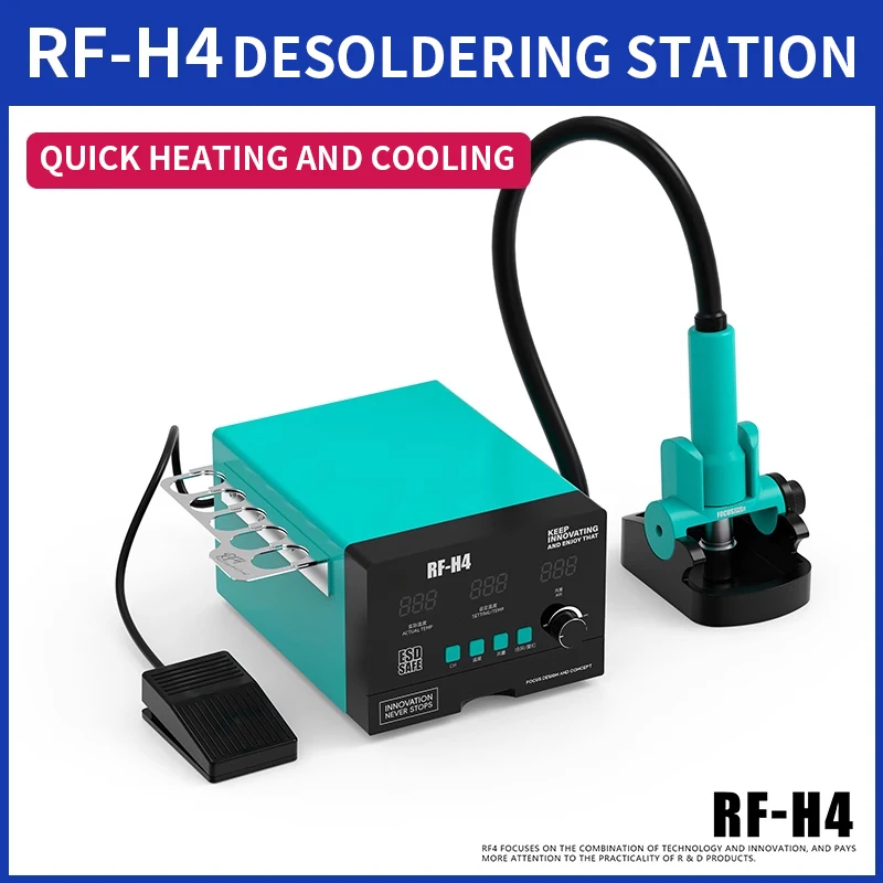 All-in-One Turbine Anti-Static Hot Air Station, Digital Desoldering Gu n for High-Frequency BGA Repair & SMD Welding
All-in-One Turbine Anti-Static Hot Air Station, Digital Desoldering Gu n for High-Frequency BGA Repair & SMD Welding