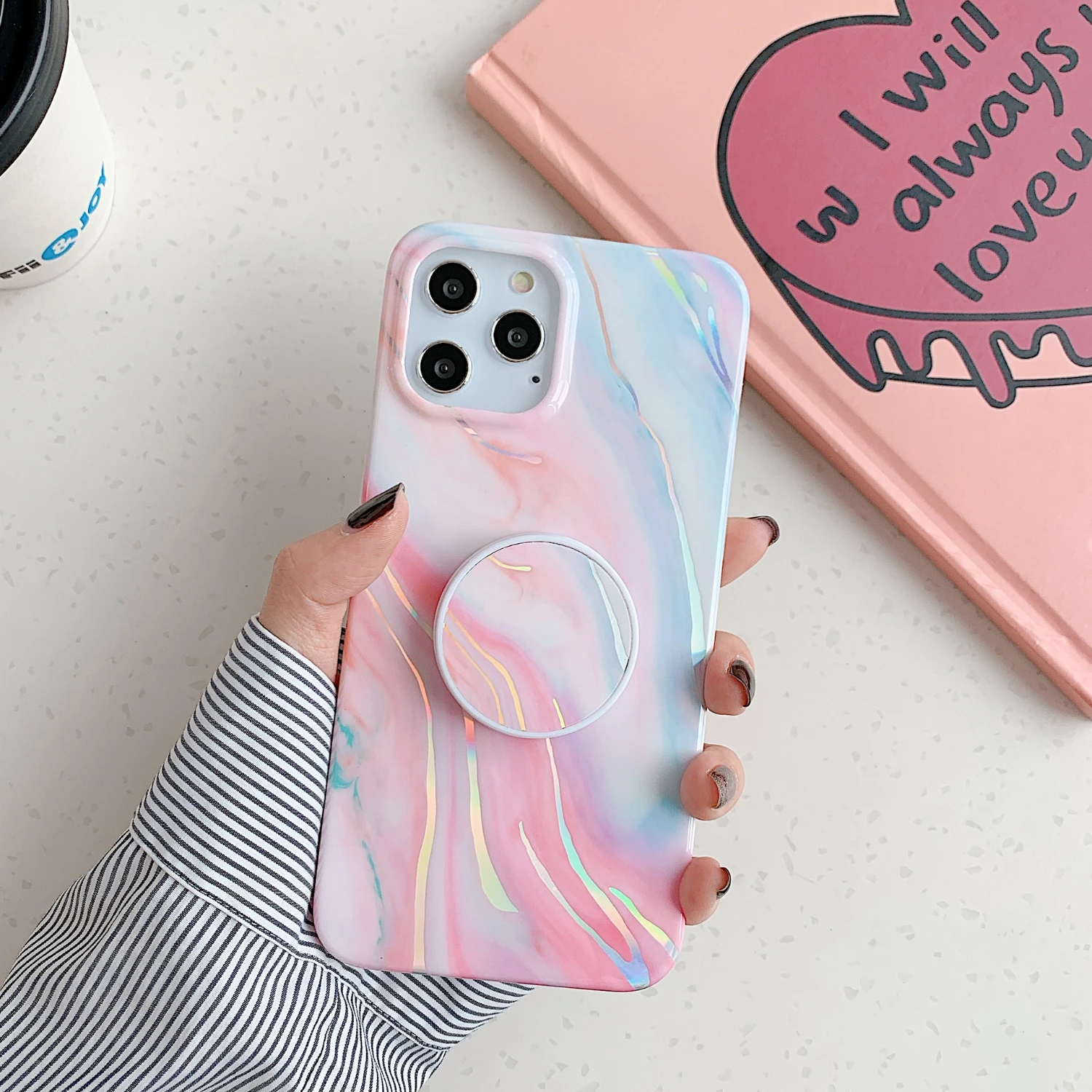 Stylish Aesthetic Shockproof Ultimate Marble Silicone Soft TPU Case With Ring Holder for IPhone 14 Pro Max Plus 5G Offers Unpara
Stylish Aesthetic Shockproof Ultimate Marble Silicone Soft TPU Case With Ring Holder for IPhone 14 Pro Max Plus 5G Offers Unpara