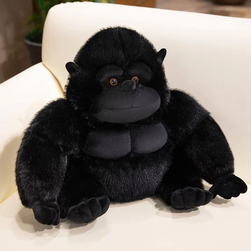 25CM Adorable Fluffy Gorilla Plush Doll Soft Stuffed Monkey Toy For Children Gift Bedroom Or Sofa Decor
25CM Adorable Fluffy Gorilla Plush Doll Soft Stuffed Monkey Toy For Children Gift Bedroom Or Sofa Decor