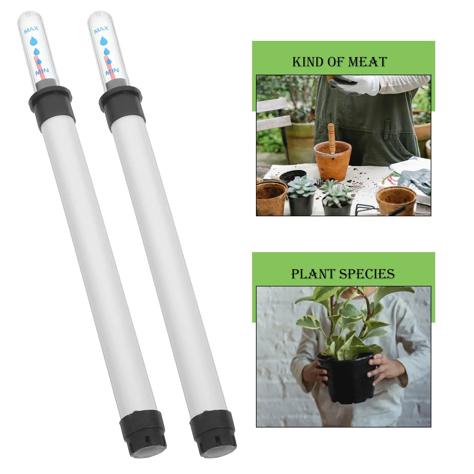 2Pcs Water Indicator Plant Potted Plant Moisture Indicator Meter for Flower Pot Grass Pot Buoy Display Gauge Refill Reminder
2Pcs Water Indicator Plant Potted Plant Moisture Indicator Meter for Flower Pot Grass Pot Buoy Display Gauge Refill Reminder