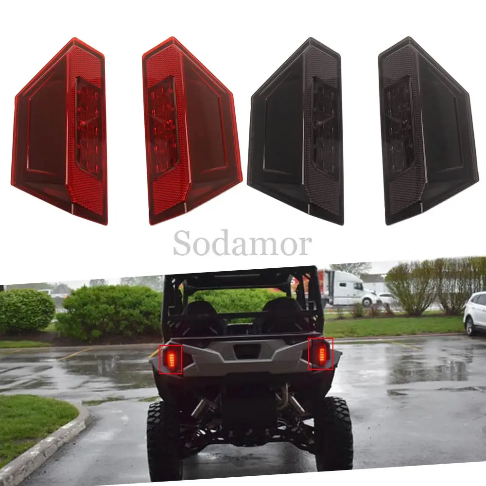 Motorcycle UTV ATV LED Rear Tail Light / Tail Lamps Rear Taillight Left & Right for GENERAL XP 4 1000 Trailhead Edition 2022 12V
Motorcycle UTV ATV LED Rear Tail Light / Tail Lamps Rear Taillight Left & Right for GENERAL XP 4 1000 Trailhead Edition 2022 12V