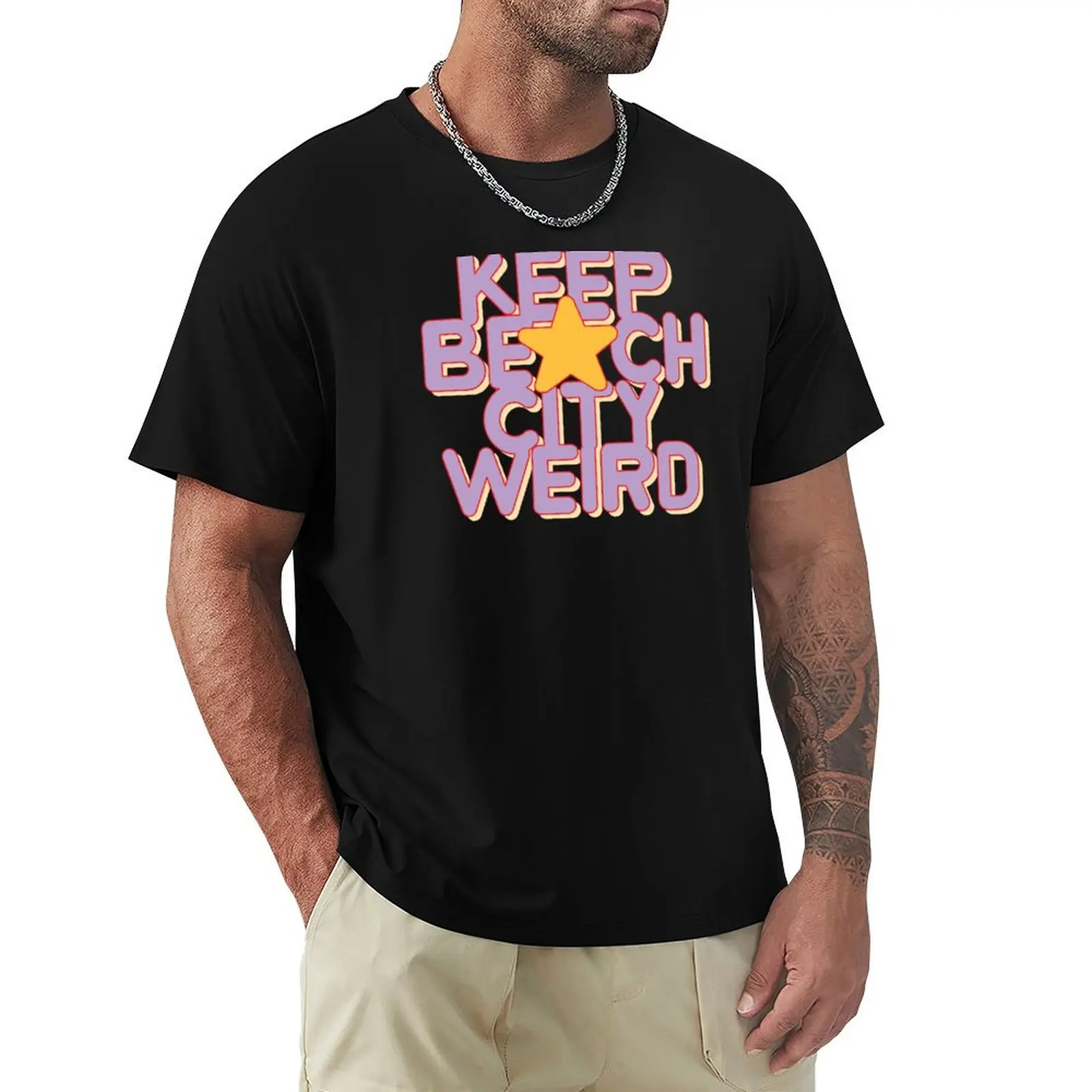 KEEP BEACH CITY WEIRD T-Shirt heavyweights designer shirts shirts graphic tees mens designer t shirt
KEEP BEACH CITY WEIRD T-Shirt heavyweights designer shirts shirts graphic tees mens designer t shirt