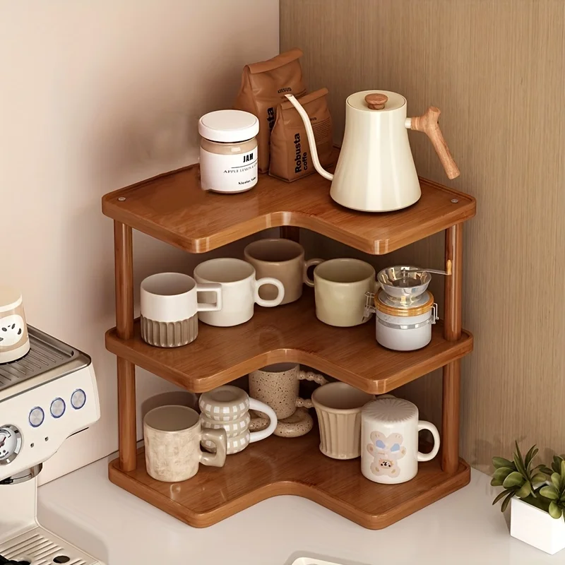 Bamboo-made Three Layer Storage Shelf Kitchen Desktop Cups Holder Cosmetics Room Accessories Corner Brackets Kitchen Organizers
Bamboo-made Three Layer Storage Shelf Kitchen Desktop Cups Holder Cosmetics Room Accessories Corner Brackets Kitchen Organizers