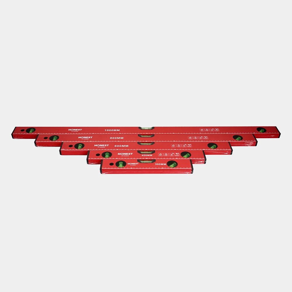30/40/60/80/100CM Magnetic High-Precision Aluminum Alloy Level with 3 Bubbles, Adjustable of 90°/180° and 45° Spirit Level
30/40/60/80/100CM Magnetic High-Precision Aluminum Alloy Level with 3 Bubbles, Adjustable of 90°/180° and 45° Spirit Level