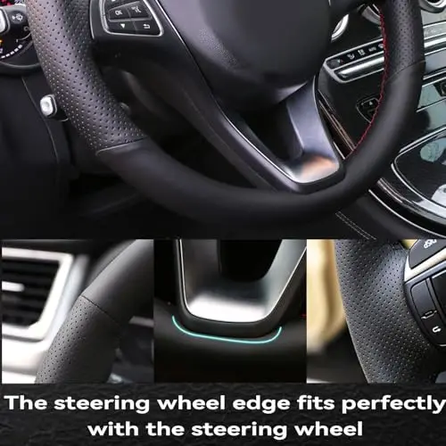 Black Microfiber Leather Steering Wheel Cover With Precision Stitched Edge For Sedan 2005–2011
Black Microfiber Leather Steering Wheel Cover With Precision Stitched Edge For Sedan 2005–2011