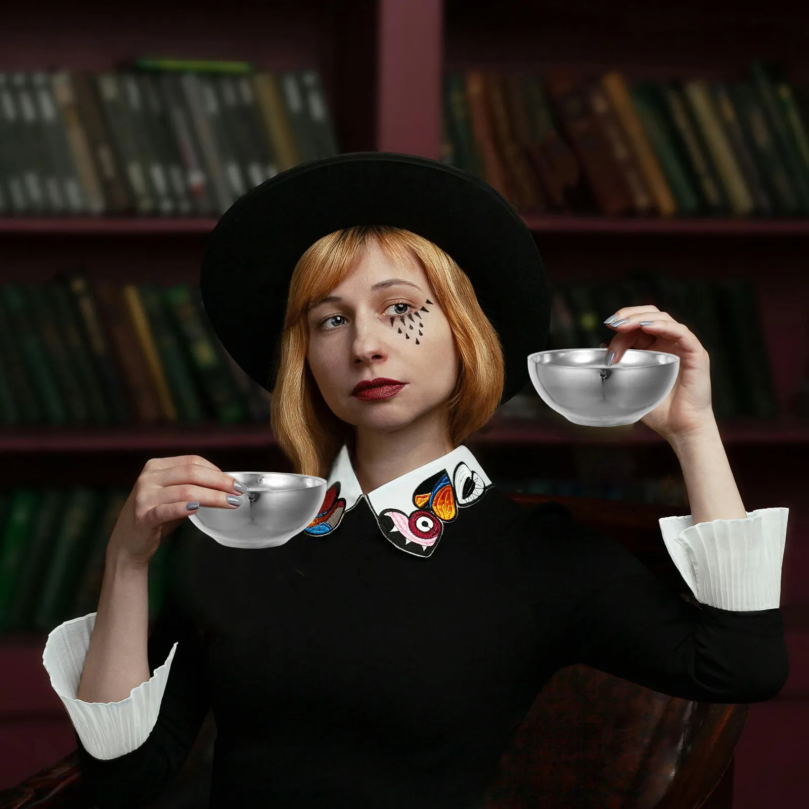 2Pcs Stainless Steel Double Bowl Water Appearing Magic Trick Prop Party Performance Stage Trick Plaything Funny Party Gift
2Pcs Stainless Steel Double Bowl Water Appearing Magic Trick Prop Party Performance Stage Trick Plaything Funny Party Gift