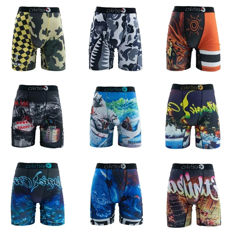 1Pcs ETHIKA Underwear Men Sexy Printed Boxershorts Breathable Mens Trunks Plus Size S-3XL Man Swimming Underpants Men's Panties
1Pcs ETHIKA Underwear Men Sexy Printed Boxershorts Breathable Mens Trunks Plus Size S-3XL Man Swimming Underpants Men's Panties