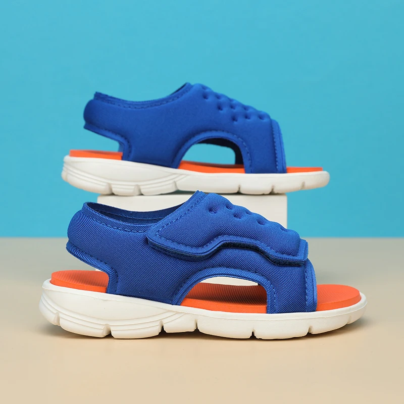 A pair of children's summer open-toe sandals, soft, comfortable, wear-resistant outdoor beach shoes, sizes 25-33,DW-JH-A23
A pair of children's summer open-toe sandals, soft, comfortable, wear-resistant outdoor beach shoes, sizes 25-33,DW-JH-A23