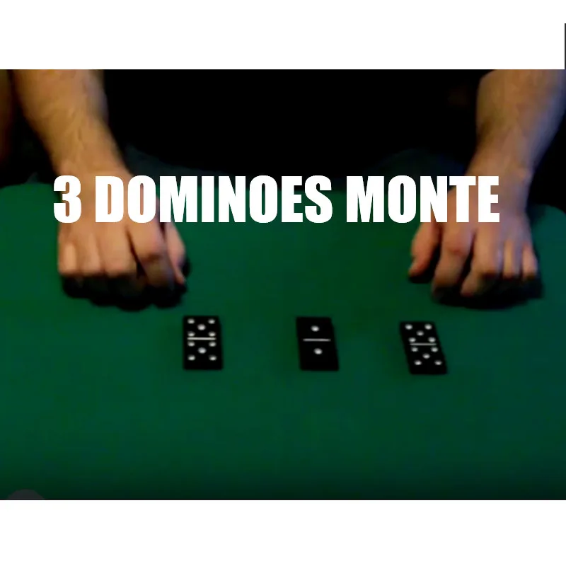 3 DOMINOES MONTE Close Up Magic, Tricks props Illusions TV Show Professional Magic Product Amazing Effect Gimmicks
3 DOMINOES MONTE Close Up Magic, Tricks props Illusions TV Show Professional Magic Product Amazing Effect Gimmicks