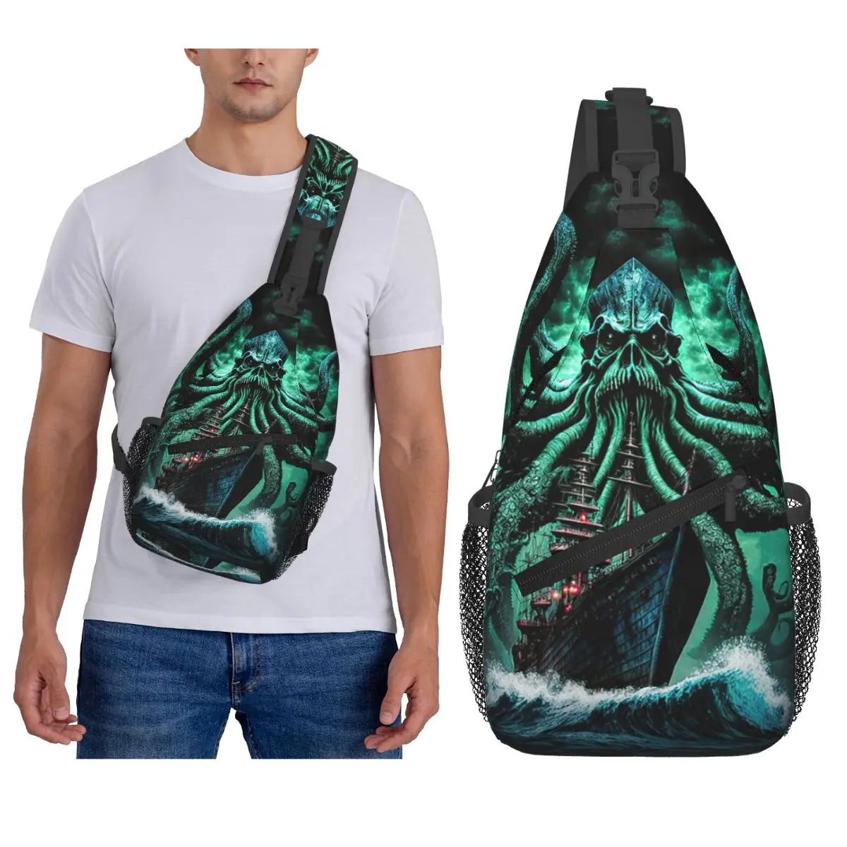 Necronomicook Call Of Cthulhu Chest Bag Men Sling Crossbody Backpack Chest Bag Traveling Hiking Daypack Shoulder Bag
Necronomicook Call Of Cthulhu Chest Bag Men Sling Crossbody Backpack Chest Bag Traveling Hiking Daypack Shoulder Bag