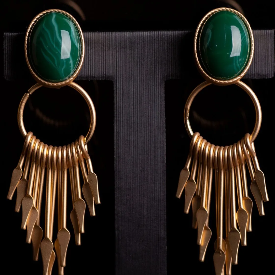 Summer Baroque retro chic original earrings exaggerated earrings handmade free shipping
Summer Baroque retro chic original earrings exaggerated earrings handmade free shipping